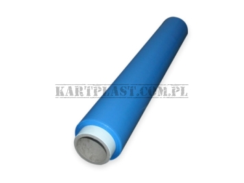 Folia stretch ręczna niebieska