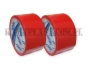 Taśma pakowa akrylowa czerwona 48mm x 50y