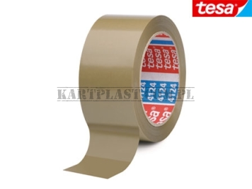 Taśma Tesa 4124 25mm x 66m brązowa