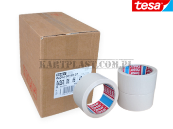 Taśma pakowa biała tesa 4263 karton 36 szt.
